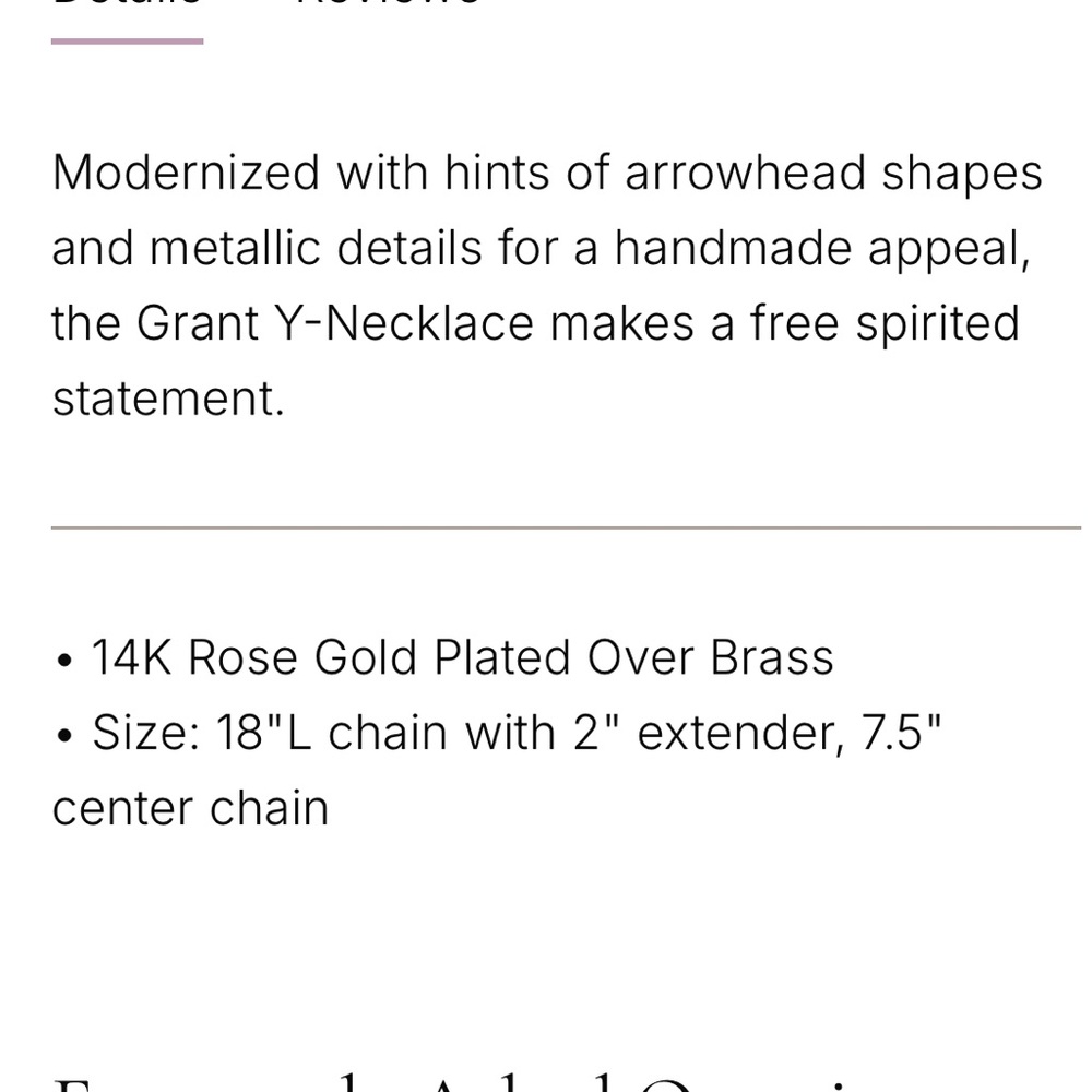 Kendra Scott Grant Y Necklace - Picture 4 of 8
